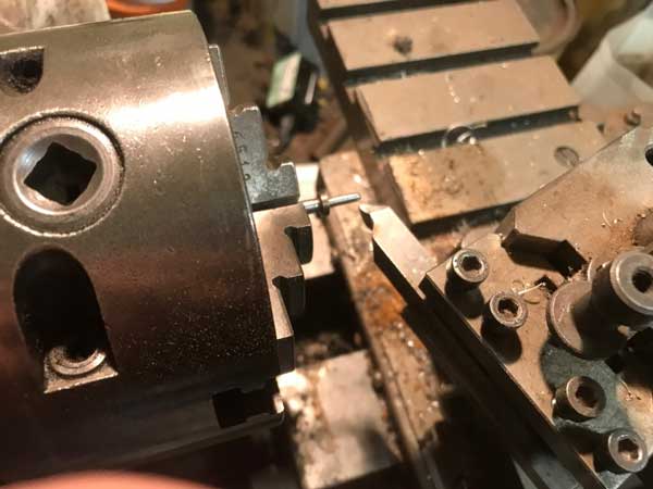 Gun repairs - new firing pin fitting