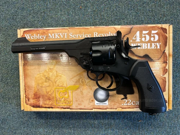Webley MK VI service revolver | .22 | 24H069970 - Image 2